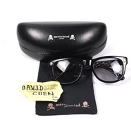Mastermind Japan MMJ 12AW Neworder Special Processed Skull Sunglasses  黑色太陽眼鏡     兩面logo