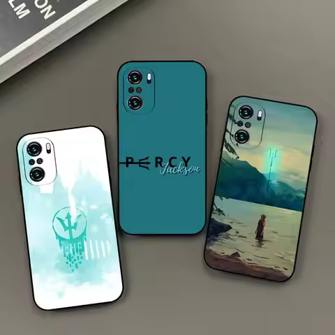 Percy Jackson Phone Case Black Phone Case For Xiaomi 11 12 Redmi Note 11 5G 8T 9A 9 10T Note8Pro Not