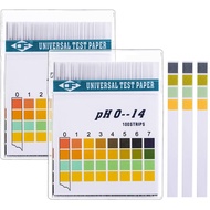 PH Paper | 100 Strips Wide Range 0 - 14 | Universal Indicator Strips