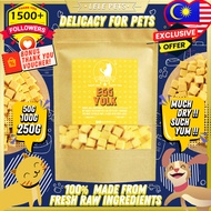 LelePets Freeze Dried Pet Food Egg Yolk/Pet Snack/ Makanan Kucing/ Cat Treat /Dog Treat / 宠物猫狗零食冻干