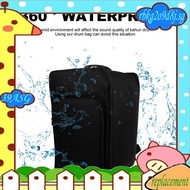 39A- 1 PCS Cajon Bag Cajon Backpack Black Oxford+Cotton with Handle and Shoulder Strap, Cajon Access