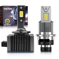 TUFFOO 2Pcs Plug & Play Car HID To LED Headlight Bulb D1S D2S D2R D3S D4S D4R D8S For Car LED Headli