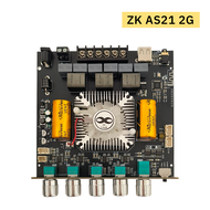 แอมป์จิ๋วบลูทูธ ZK AS21 2G แท้ บลูทู ธ 5.0 โมดูลเครื่องขยายเสียงดิจิตอล กำลังขับ 220W*2+350W แอมป์