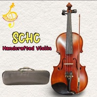 VIOLIN STRADIVARIUS COPY HANDCRAFTED [SCHC] - Very Beautiful tone and real flame