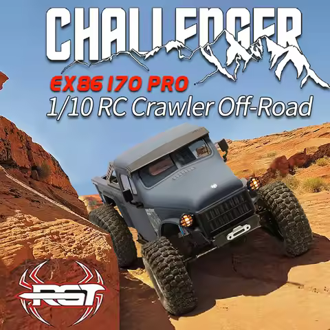 RGT EX86170 Updated EX86170 Pro 1/10 2.4G Brushless 4WD RC Off-Road Anti Real Climbing Off-road Vehi