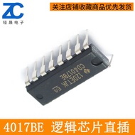 Original Genuine In-Line CD4017BE Chip CMOS Logic Device 4000 Series DIP16
