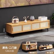 Media &amp; TV StorageTV Console Cabinet Small Apartment Home LGood Fast To SG iving Room New Coffee Table TV Stand Integrated Combination Wall Non-Solid Wood Modern Minimal Package