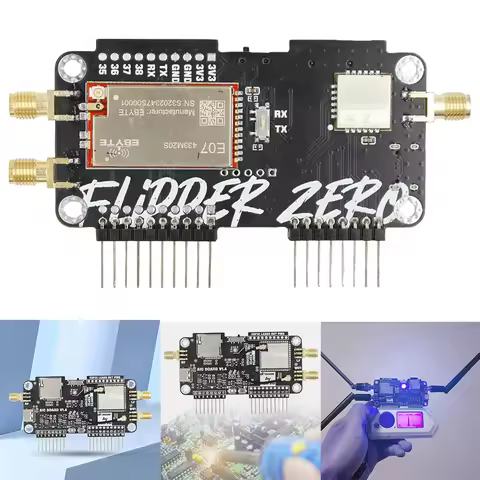 For Flipper Zero Multiboard Expansion Board WiFi NRF24 + ESP32 Expansion High Gain CC1101 Module NRF