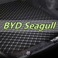 [ BYD Seagull] Trunk Mat- READY STOCK Premium PU Leather Trunk Liner Boot Cargo
