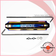 ✤ ♚ Bride Nos Battery Tiedown Universal Titanium Burnt Thai 1sm 2sm 3sm tie down car automotive eng