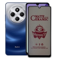 Matte PRIVACY Anti Spy Screen Protector For Redmi 14C / POCO C75 CERAMIC