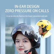 (RNDO) LX1 Motorcycle Summer Helmet Special Bluetooth Headset Portable Smart Noise Cancelling Takeaway Headset