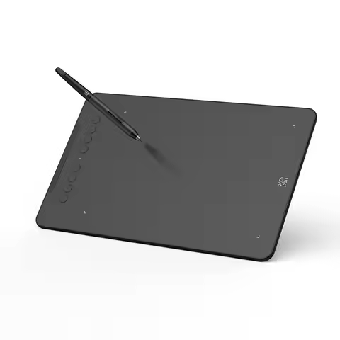 New Deco01V3 10 Inch Graphics Tablet Drawing Tablet 16384 Levels Pressure 8 Shortcut Keys for Androi