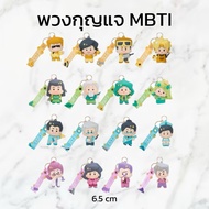 MBTI x Minidoll keyring Myers-Briggs Type Indicator Keychain