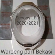 Scoopy fi led k2f headlight reflector eyebrow