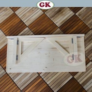 Sale Meja lipat / meja dinding/ meja gantung kayu jati belanda