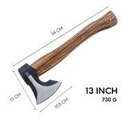37cm Hatchet Heavy Duty Outdoor Axe for Camping & Survival Wood Splitting
