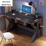 computer table desk/gaming table/meja study/meja belajar/home office desk/ikea computer table desk
