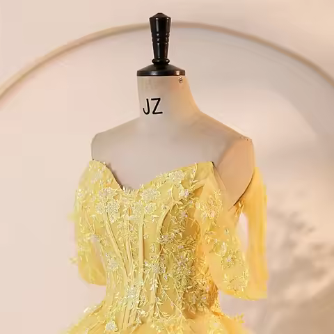 New Elegant Company Annual Concert Solo Performance Dress Female Host Voice Art Exam Evening Dress P