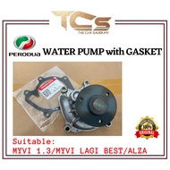 PERODUA WATER PUMP WITH GASKET PARTS 16100-B9471 (MYVI & ALZA)