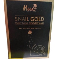 Moods Snail Gold Mask (MO044) มูดส์ มาส์คหน้าหอยทอง