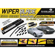 BENZ CL-Class W215 W216 Wiper Blades Year 2000 (Size 26+26 Inches) 1 Pair By.barian Genuine With 9 T