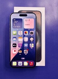 二手 iPhone 15 Pro 512GB 藍鈦色 | 香港行貨 | 電池健康86% | 近全新   iPhone 15 Pro 512GB Blue Titanium | HK Version |