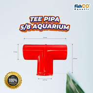 Shock Sok Pipa Knee Keni Sambungan Pipa Aquarium T L I 200pcs