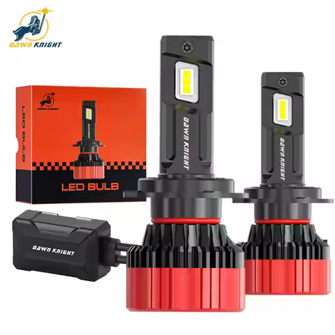 DAWN KNIGHT F5 PRO H7 H4 H11 Canbus Led Headlight Lamp 130W H1 HB3 HB4 No Error No Interference Repl