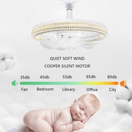 Fan Light Screw Socket Bedroom Small Size Cross-Border E26Fan Light New Garage Small Ceiling Fan Lig