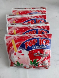 POP ICE LYCHEE (1 renceng isi 10 sachet 23 gram)