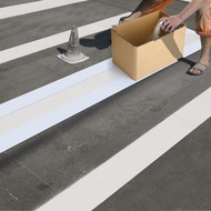 Parking Lot Line Stencil Foldable Reusable Line Stencil Template with Paper Box for Parking Lot and