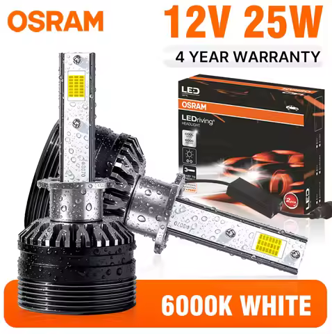 OSRAM 50W H1 LED Bulb H1 LED 6000K Car Headlight ETI-CLW Chips Headlamp Auto Light Diode H1 Low Beam