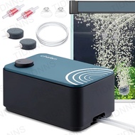 Tawaran Panas Pam Udara Oksigen Akuarium Senyap Dengan Injap Semak Tangki Ikan Outlet Berganda Mampa