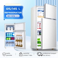 Large Capacity Refrigerator With Freezer Inverter 2-Door Small Refrigerator Save Electricity 125L/14