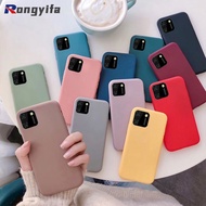 For Redmi Note 11 Pro 11S 10C 4G Case Candy Color Colorful Plain Matte Fresh Simple Cute Soft Silicone TPU Case Cover