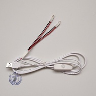 D4V/5V/6V/with USB Plug Cable Luminous Tube 5mm Lamp Bead Welding Wire LED Luminous Diode with Switc