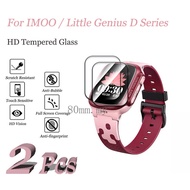 2 Pcs Glass Protective Film for Little Genius IMOO Watch Phone D2A D2 D3 D1S Smart Wactch Tempered G
