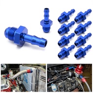 EPMAN 10PCS Performance -6 AN Male Flare To 5/16" Hose Barb Adapter Fitting AN6 6AN -6AN 5/16" Push 
