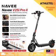 NAVEE V25i Pro II Speed Max 30kmh BMS Lithium Battery Foldable - 1Year Malaysia Warranty Mi Ecosyste