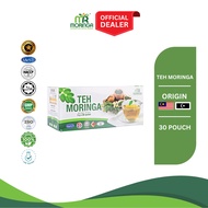 TEH MORINGA ORIGINAL | Lulus KKM | Daun Moringa Organik (30 Uncang/Box)