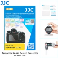 JJC Tempered Glass Screen Protector for Nikon D750 Camera LCD Protective Film Glass Sticker Glass Fi