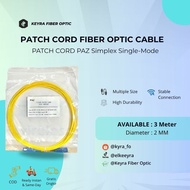 Patch cord PAZ sc-sc upc 3 meters sm/ Patchcord sc sc upc 3 meters brand PAZ