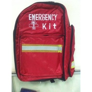 MERAH P3K Red Emergency Kit backpack + Complete Contents Type A backpack