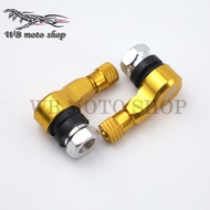 Halloween 2 Pieces CNC aluminum DIO AF18 AF28 ZX JOG AG ZRMotorcycle Vacuum Tire Tire Rim Valve Stem