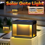 Solar Gate Light Waterproof Lampu Pagar Solar Light Outdoor Lighting High Quality Pillar Light Lampu Tiang Remote太陽能燈戶外