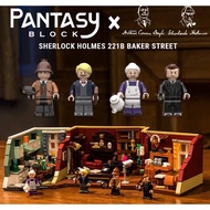 {CLEARANCES} PANTASY 86218 SHERLOCK HOLMES 221B BAKER STREET BUILDING BLOCKS