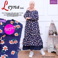 Leyna kids Gamis Material cey Dannis LD90 by Atta