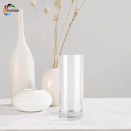 chulisia Tall Flower Vase Plant Pot Holder for Dried Flowers Acrylic Cylinder Vase