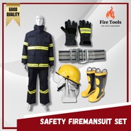 Fireman Suit Complete Set Premium Quality Thick Fireman Suit